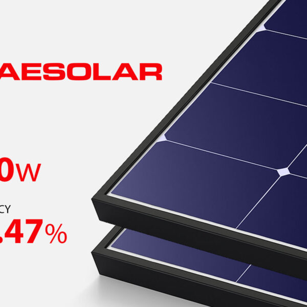 پنل 580 وات AE Solar (دو طرفه)