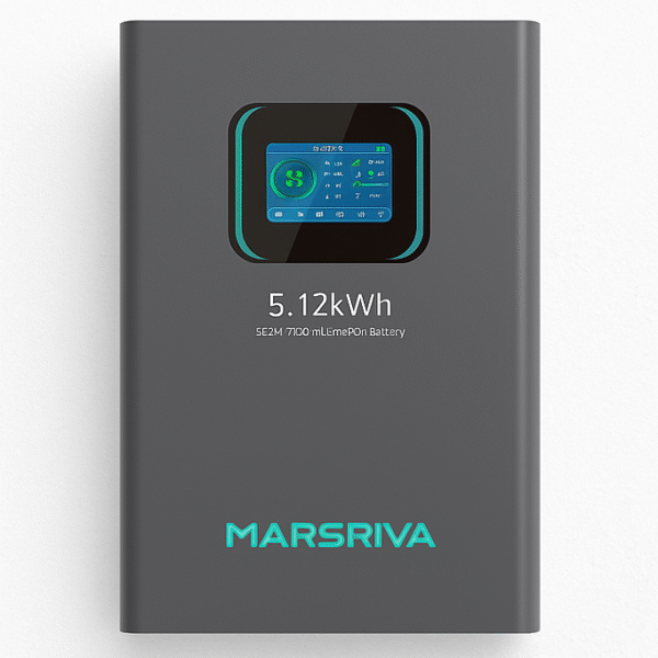 باتری لیتیوم 100 آمپر Marsriva ولت 51.2