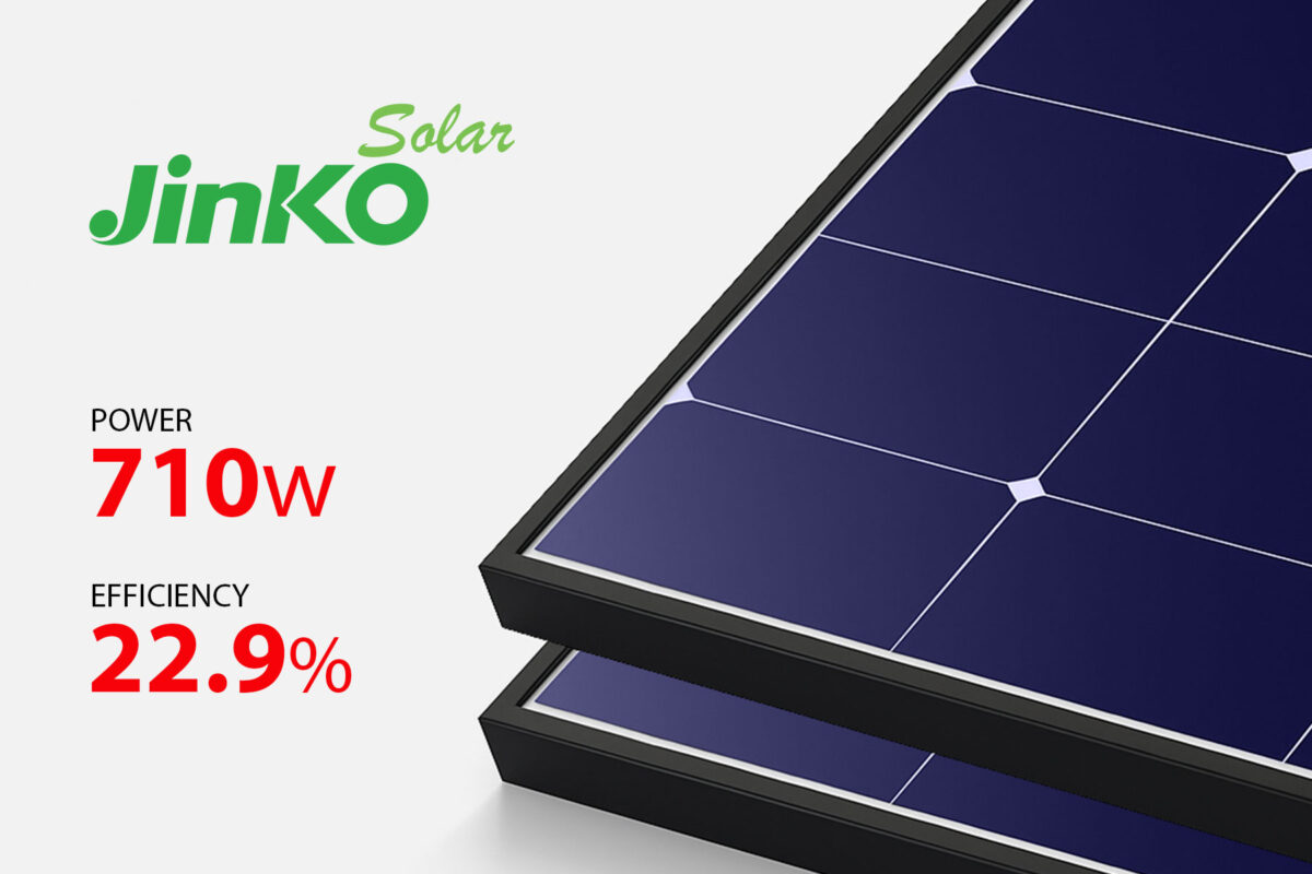 Jinko-710w پنل 710 وات Jinko Solar (دو طرفه) - تصویر 1