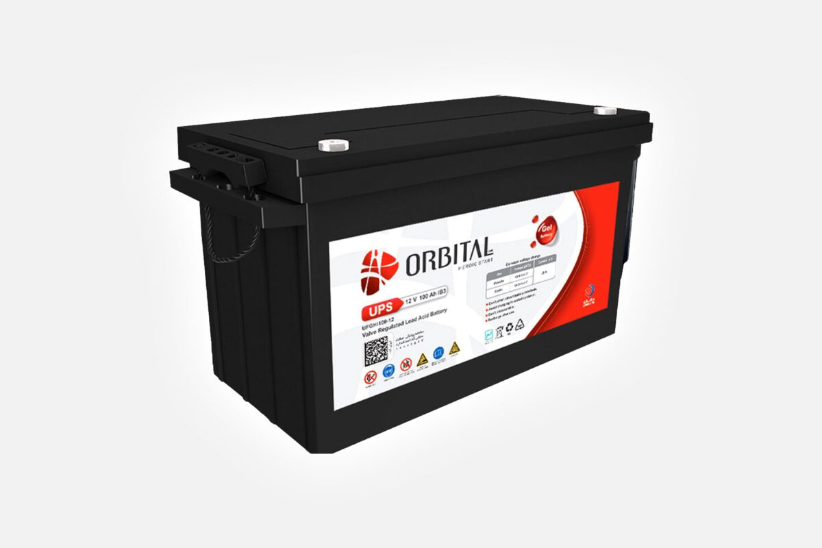 Orbital-100a باتری ژل دیپ سایکل 100 آمپر اوربیتال سپاهان - تصویر 1