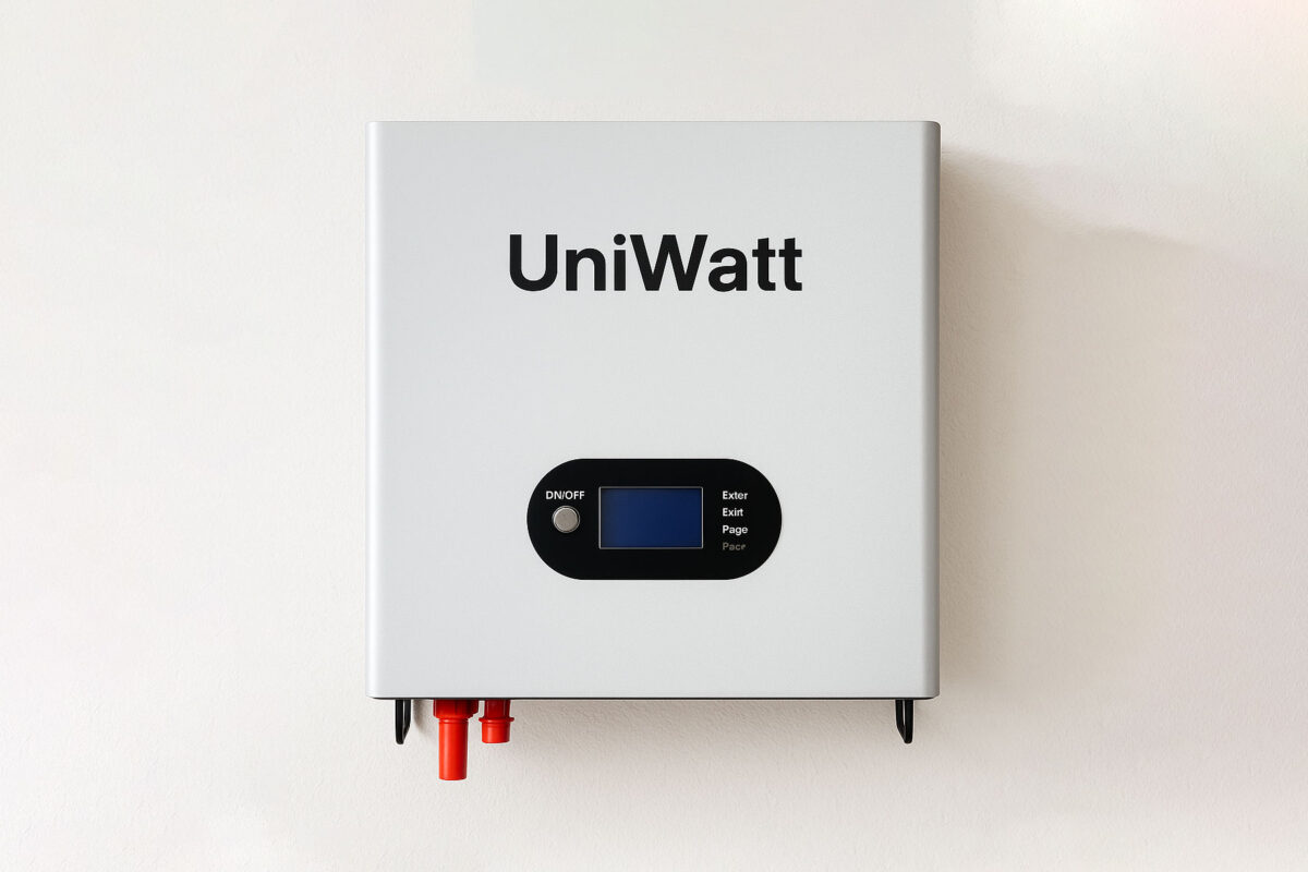 باتری لیتیوم 200 آمپر UNIwatt 51.2 ولت - تصویر 1